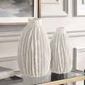 UTTERMOST Ridge Vases Set Of 2 - Decorative Accents