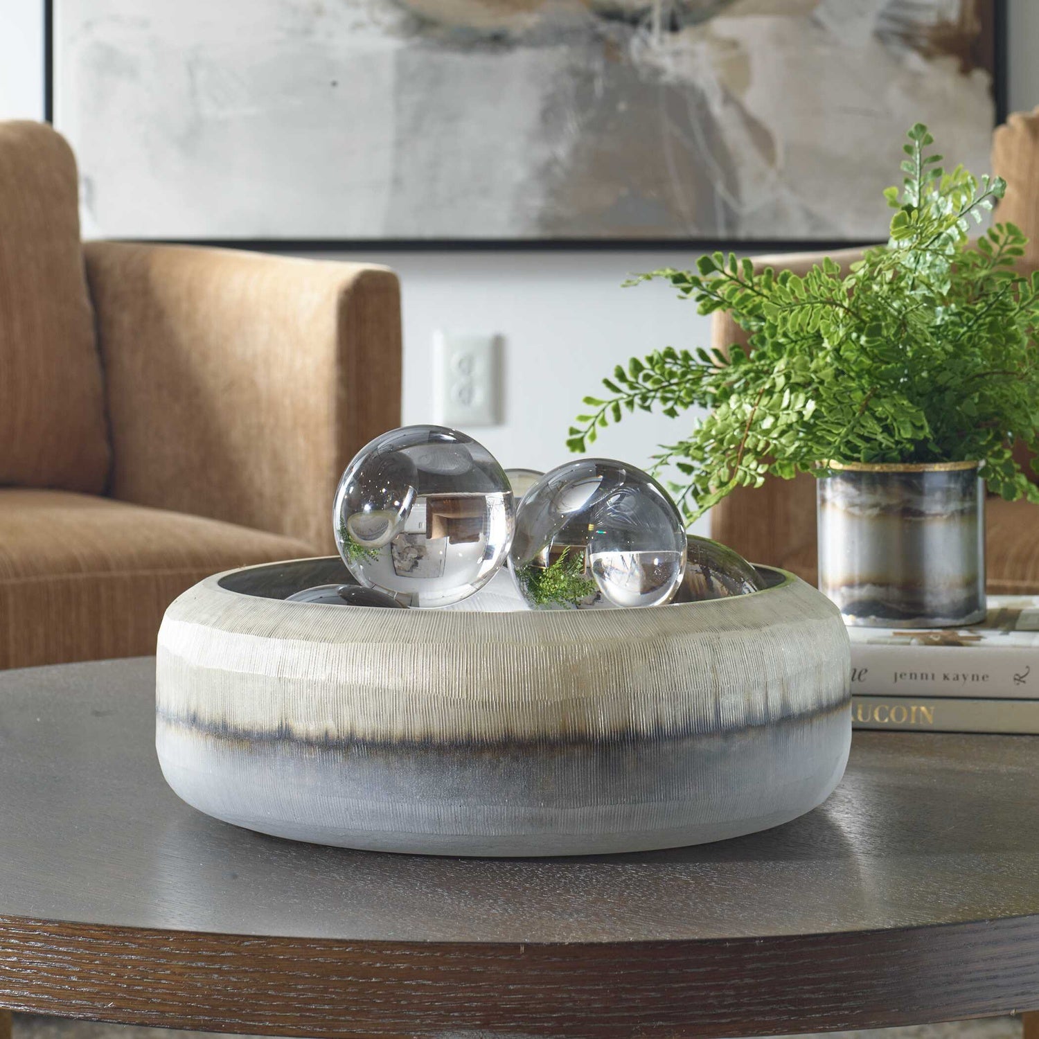 UTTERMOST Ombra Modern Bowl - Decorative Accents