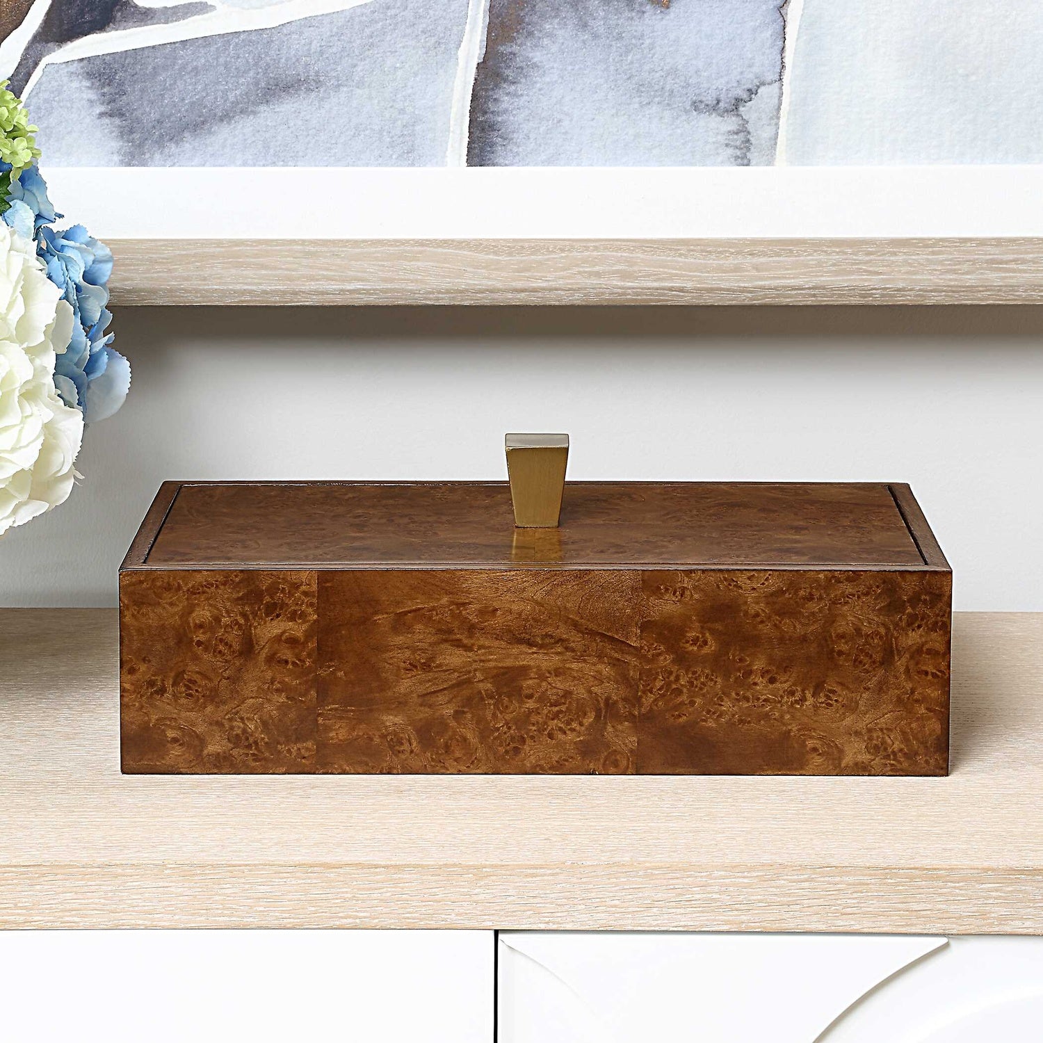 UTTERMOST BURL HAVEN BOX - Decorative Accents