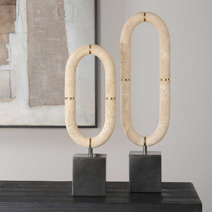 UTTERMOST OVAL SCULPTURES FUSION - Decorative Accents