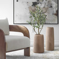 UTTERMOST RIDGE LIGHT VASES - Decorative Accents