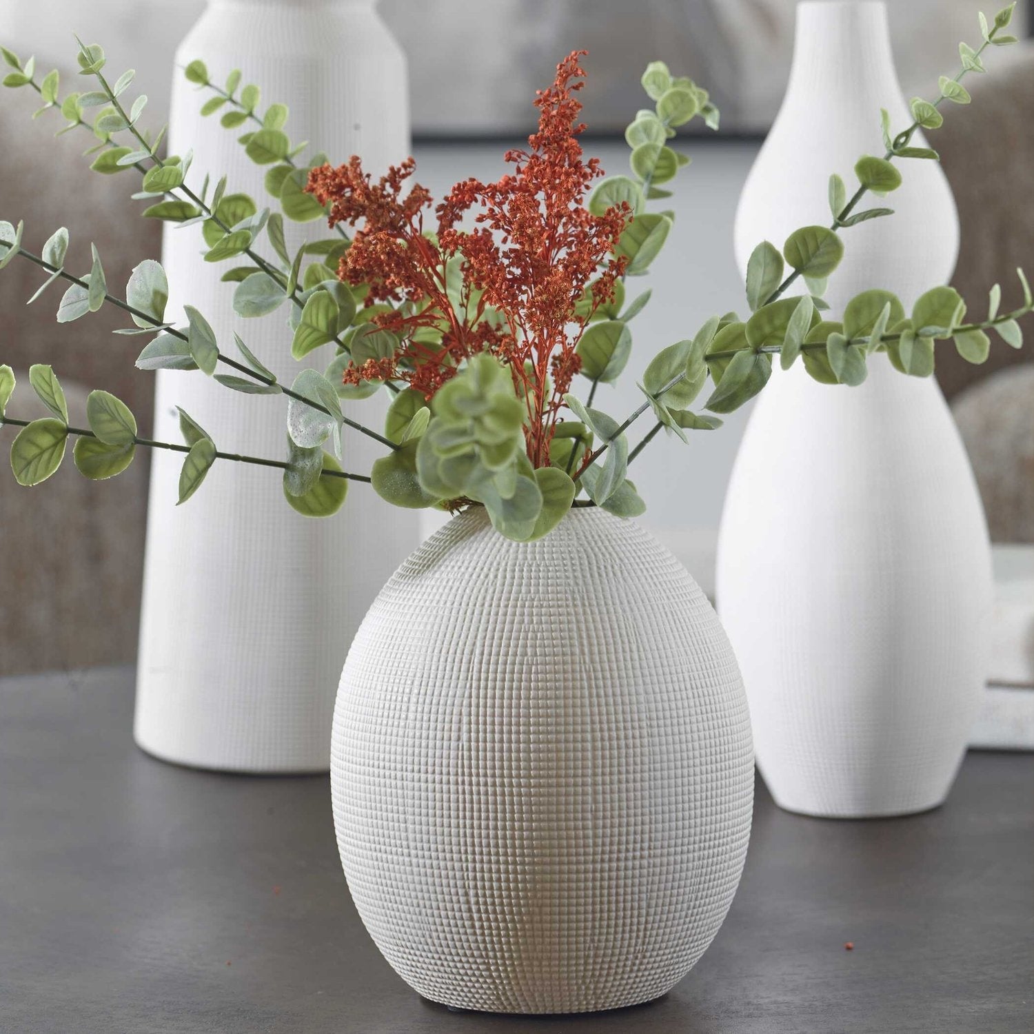 UTTERMOST Forma Vases Set Of 3 - Decorative Accents