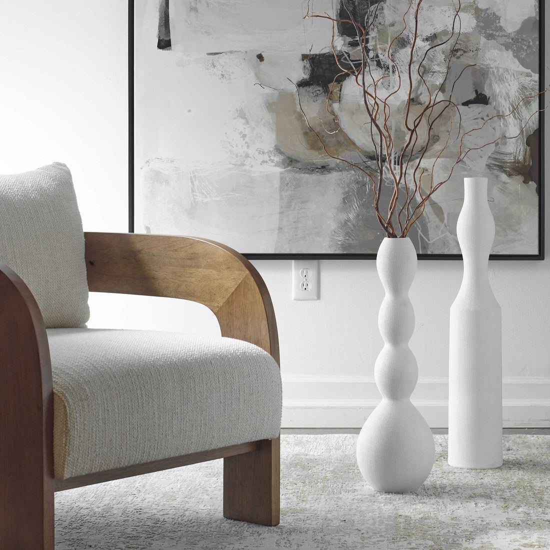 UTTERMOST Forma Vases Set Of 2 - Decorative Accents
