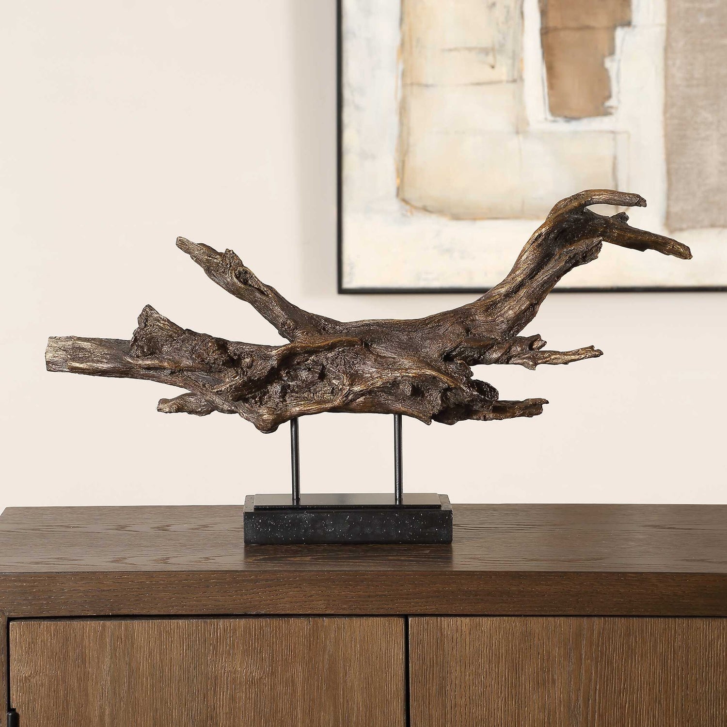 UTTERMOST Gilded Sculpture Branch - Decorative Accents