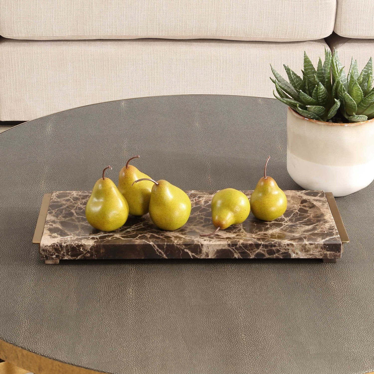 UTTERMOST TRAY CREST - Decorative Accents