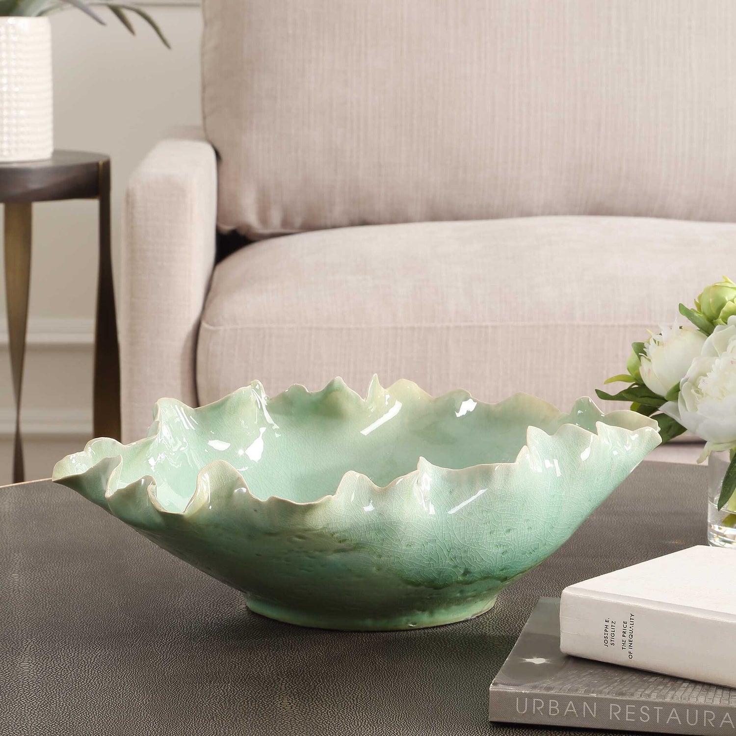 UTTERMOST LILA BOWL - Decorative Accents