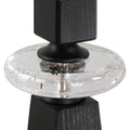 UTTERMOST Ebon Glow Floor Candleholders Set Of 2 - Decorative Accents