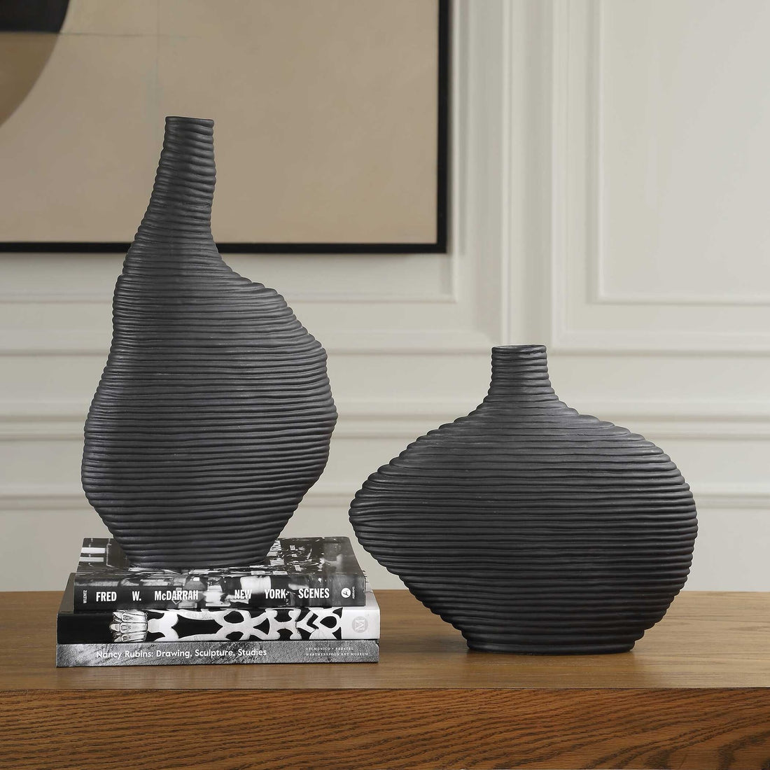 UTTERMOST Duostacked Vases Set Of 2 - Decorative Accents