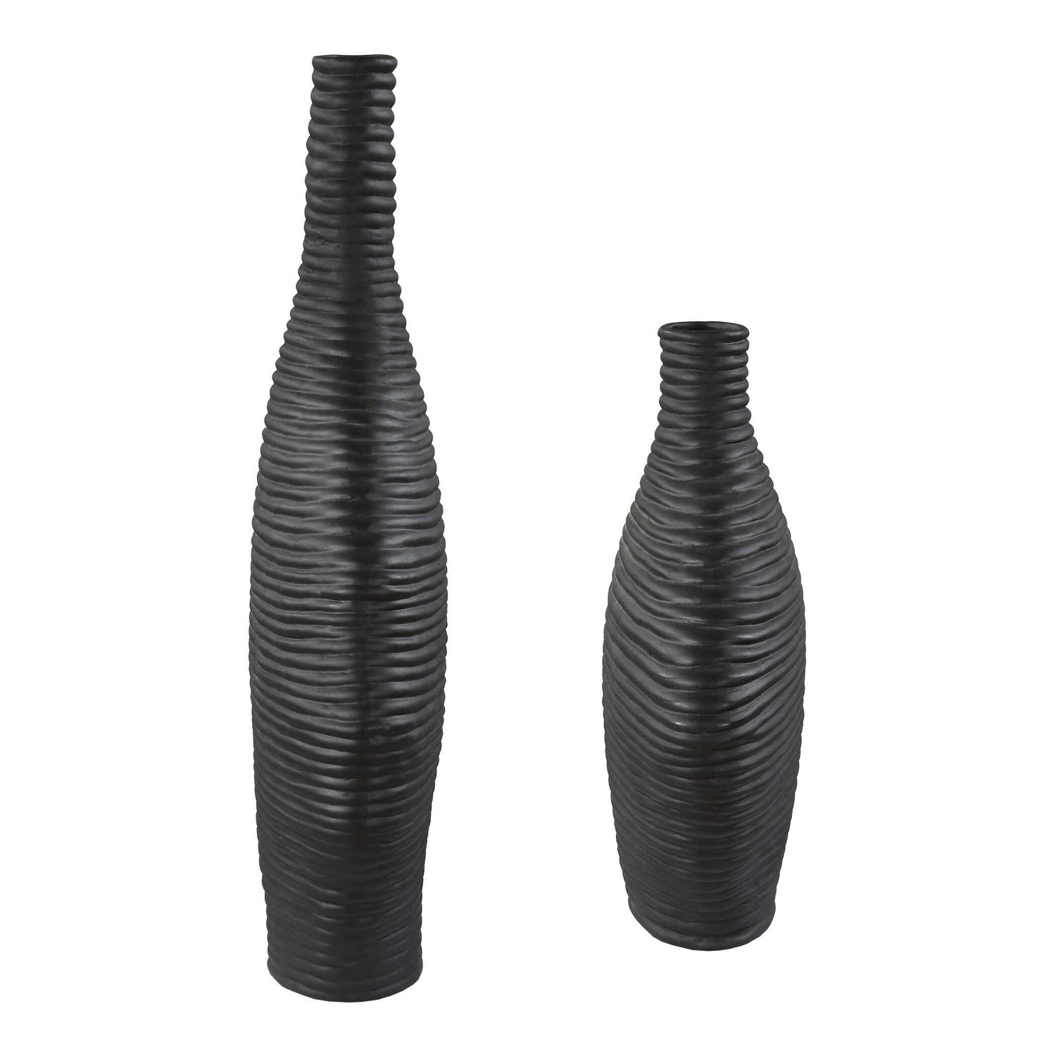 UTTERMOST DUOSTACKED VASES - Decorative Accents