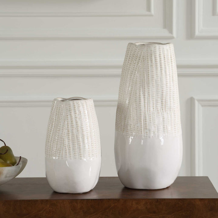 UTTERMOST ECHO RIDGE VASES - Decorative Accents