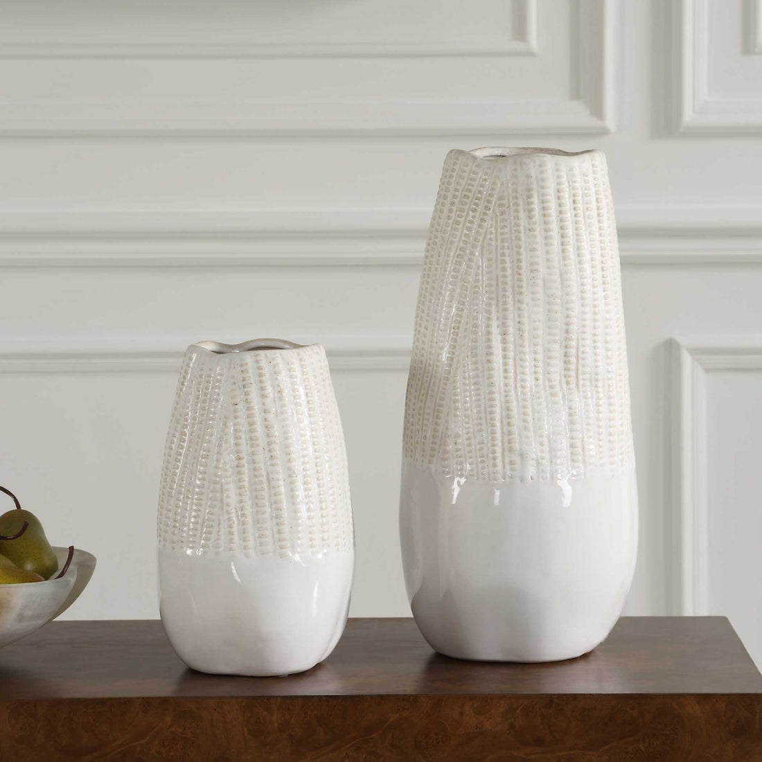 UTTERMOST Echo Ridge Vases Set Of 2 - Decorative Accents