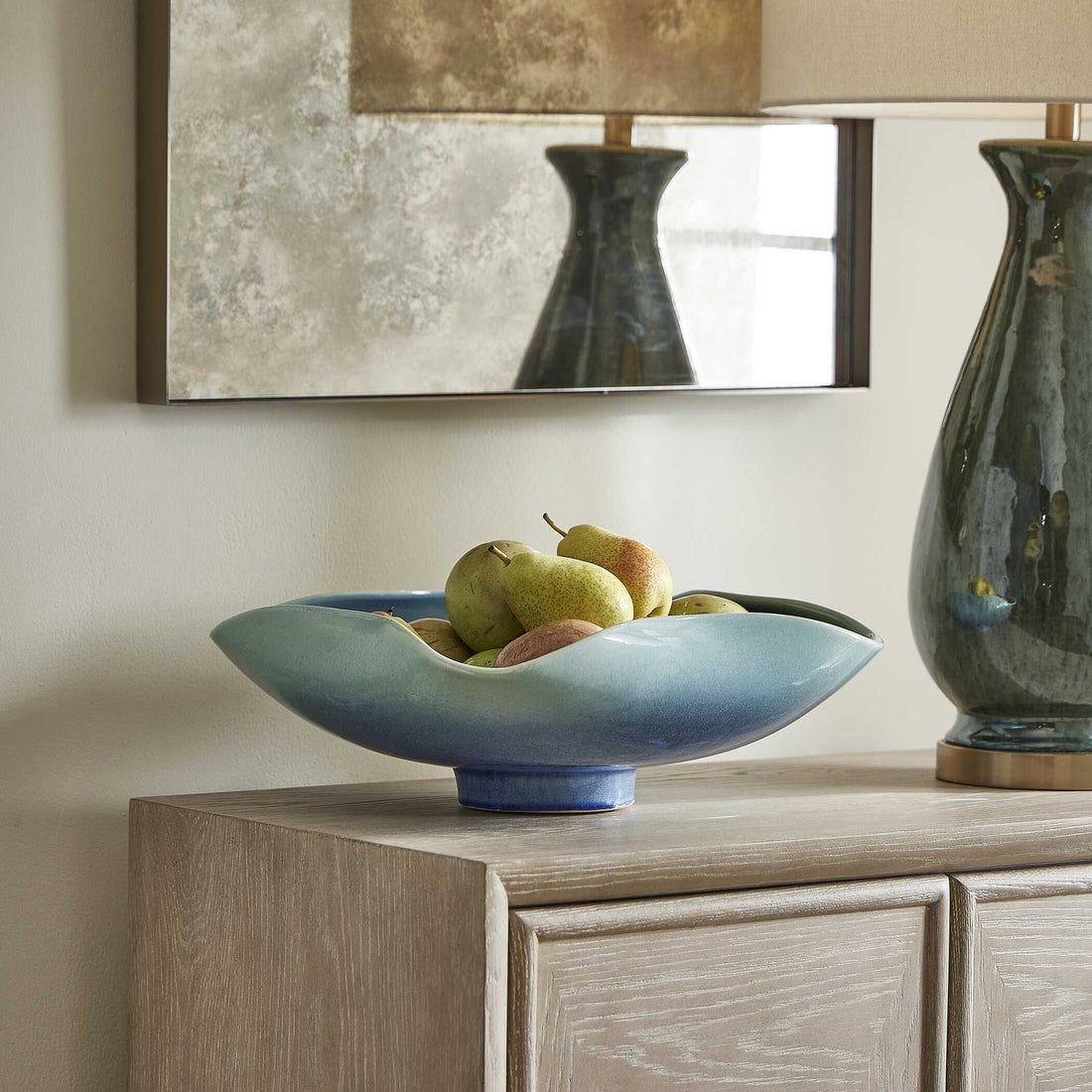 UTTERMOST Lagoon Outdoor Bowl - Decorative Accents