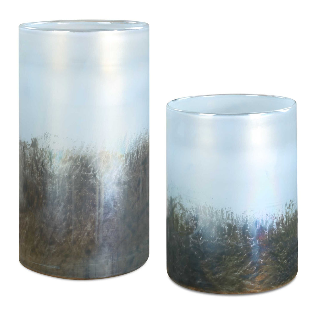 UTTERMOST MIST CYLINDRICAL VASES - Decorative Accents