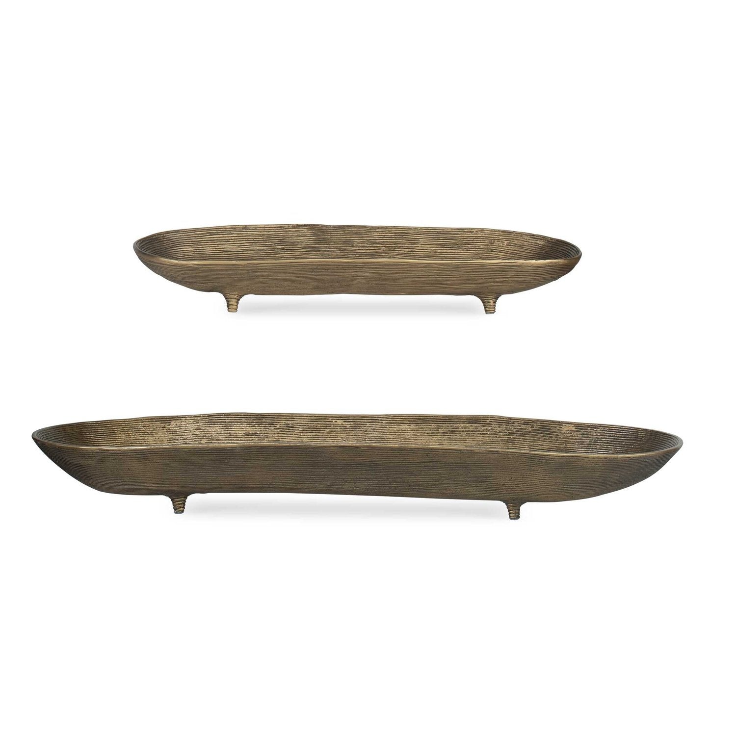 UTTERMOST STRATUM OVAL BOWLS - Decorative Accents