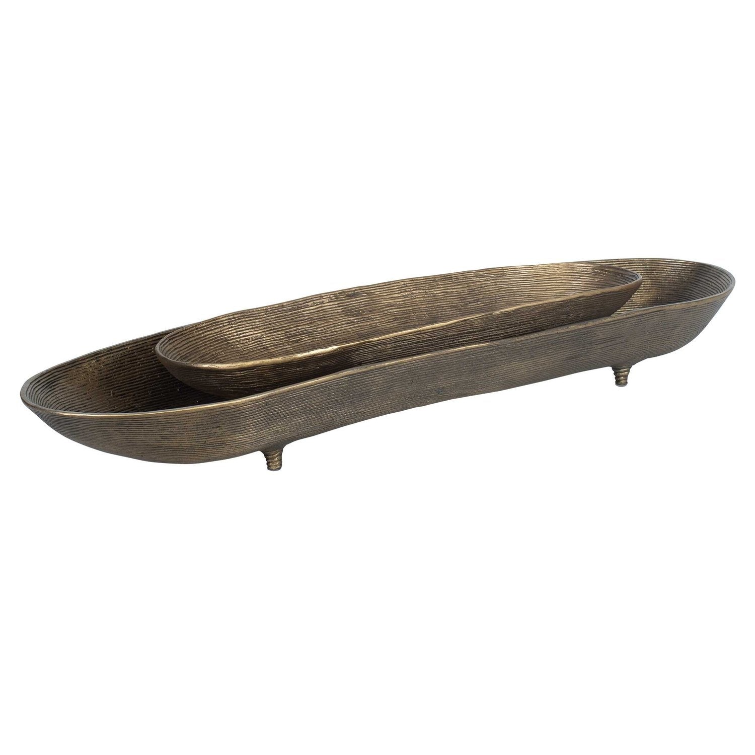 UTTERMOST Stratum Oval Bowls Set Of 2 - Decorative Accents