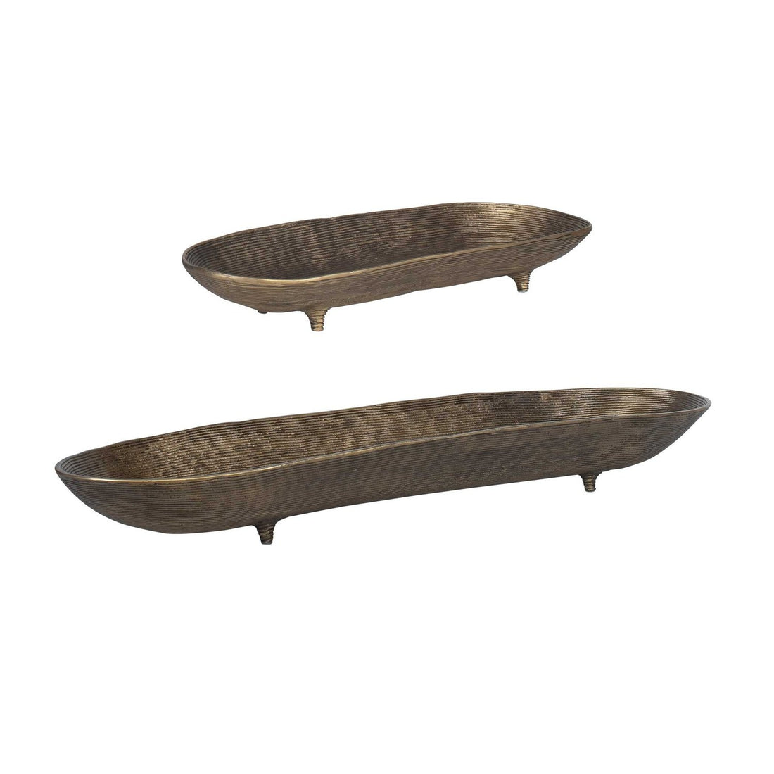 UTTERMOST Stratum Oval Bowls Set Of 2 - Decorative Accents