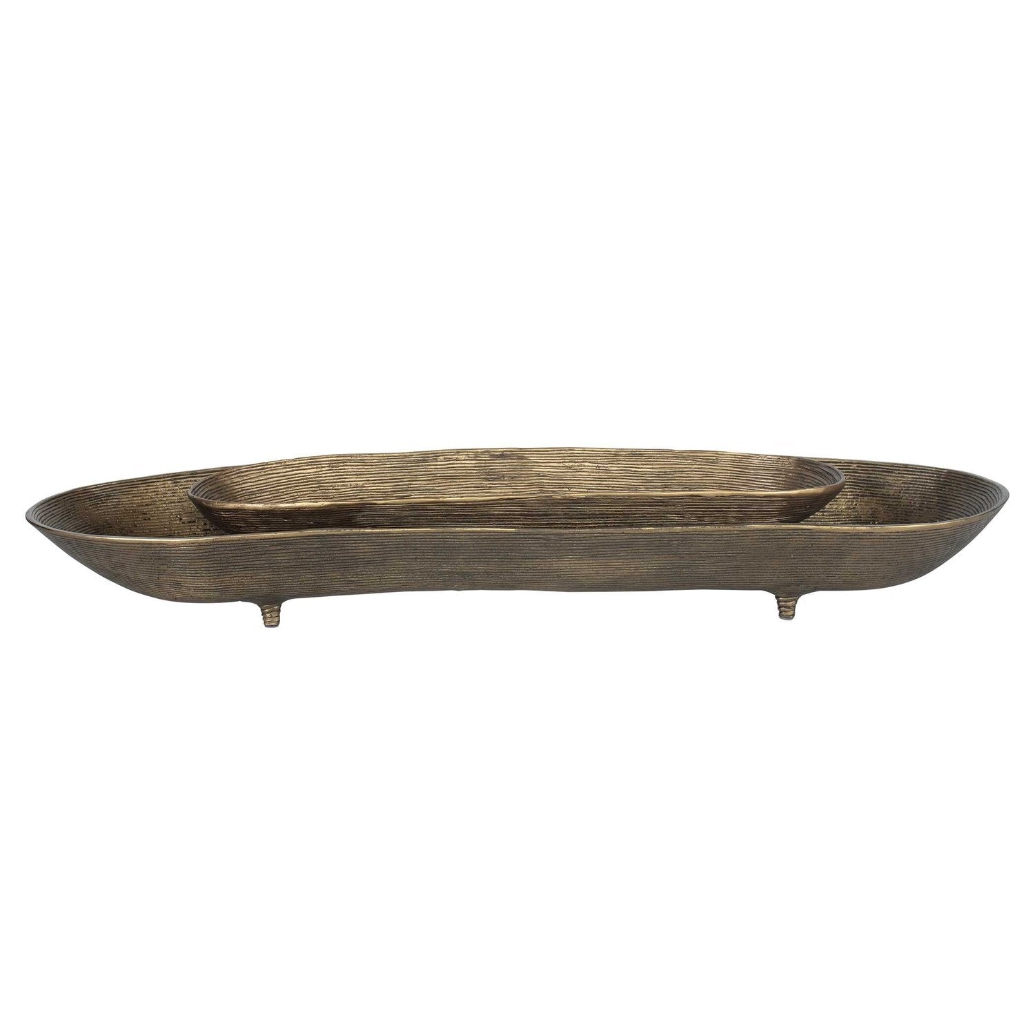 UTTERMOST STRATUM OVAL BOWLS - Decorative Accents