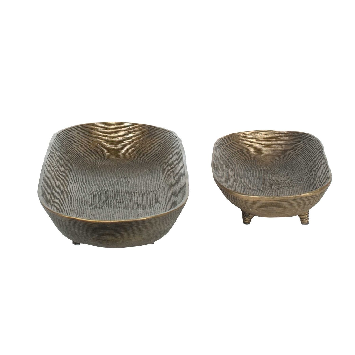 UTTERMOST STRATUM OVAL BOWLS - Decorative Accents