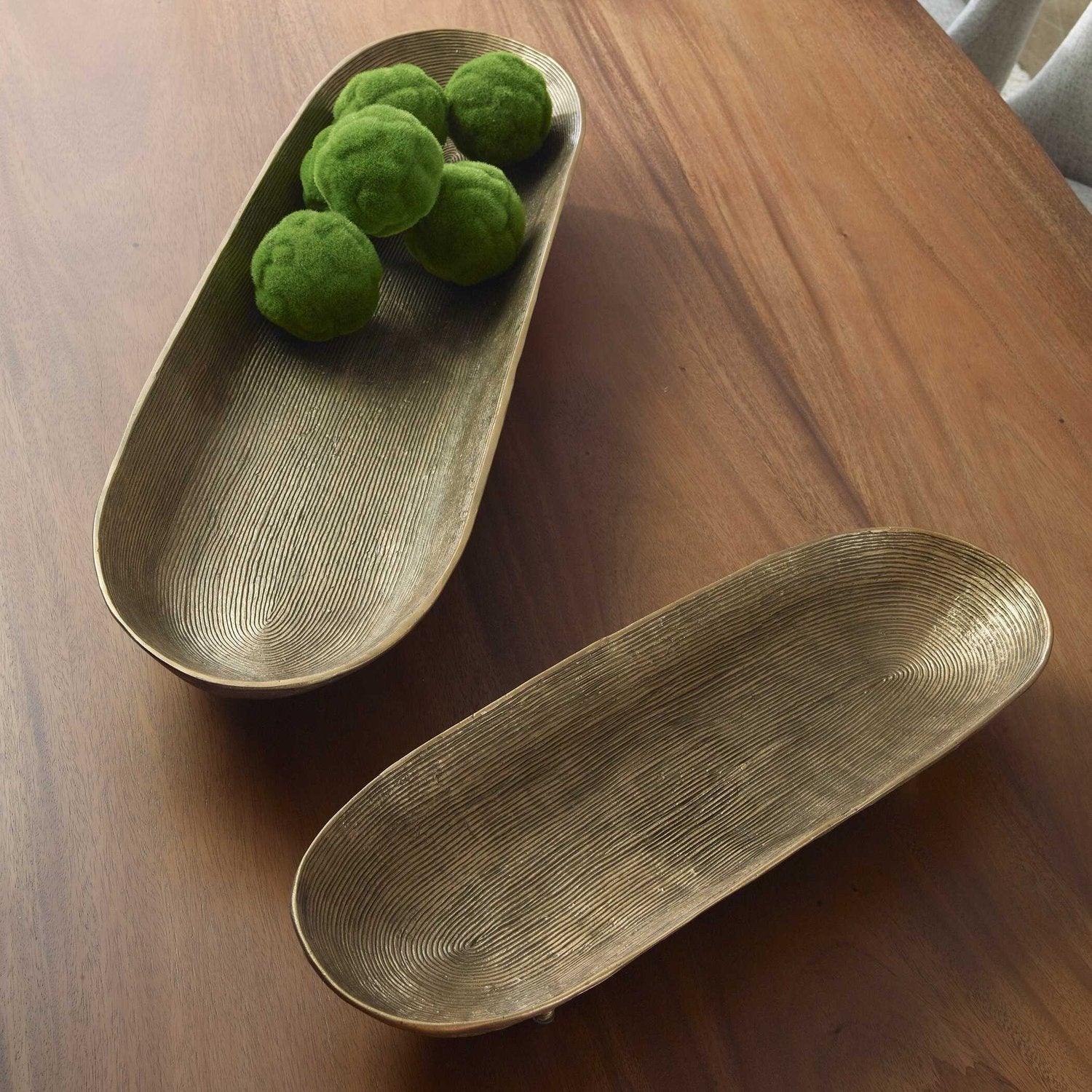 UTTERMOST STRATUM OVAL BOWLS - Decorative Accents