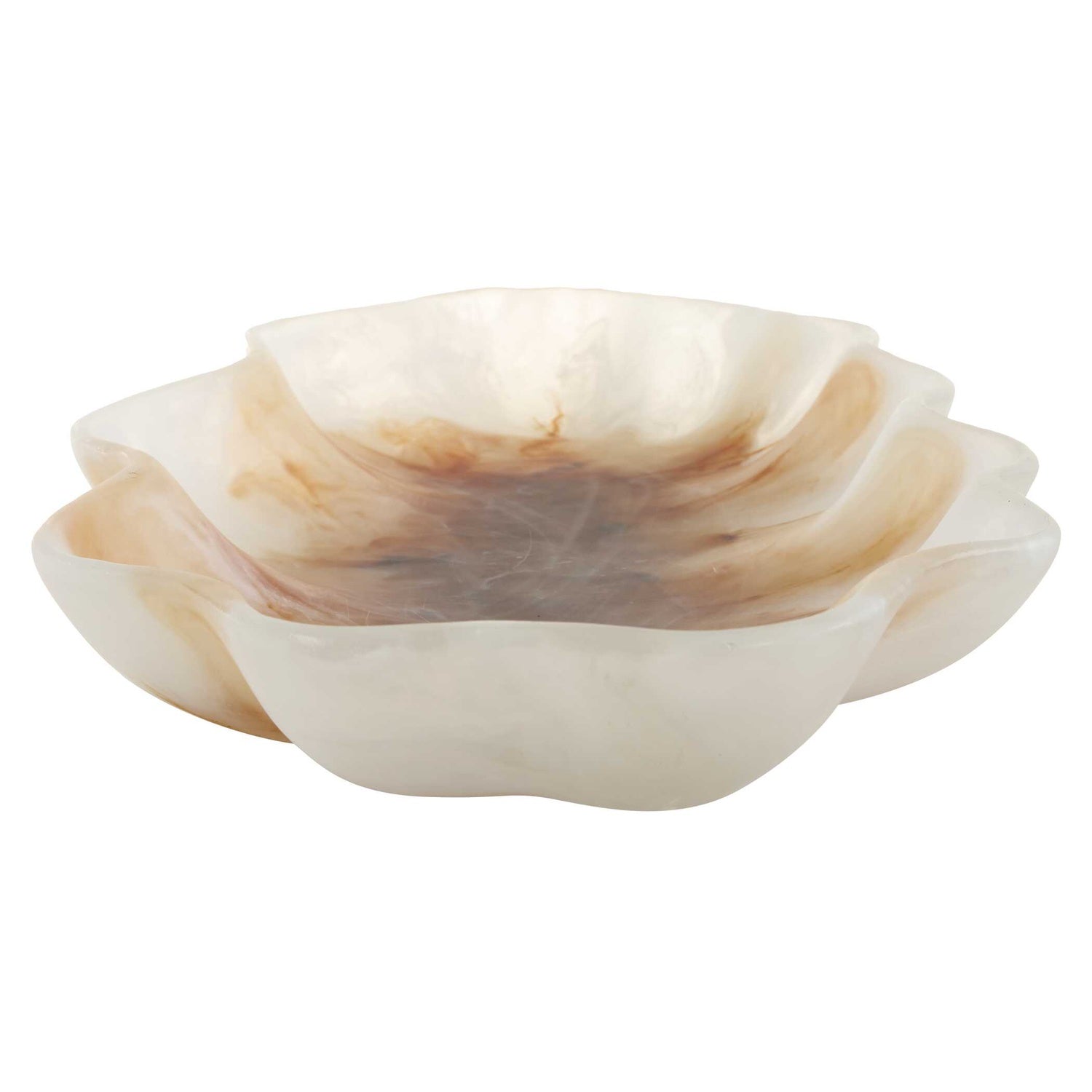 UTTERMOST ORGANIC ELEGANCE WAVY OVAL BOWL - Decorative Accents