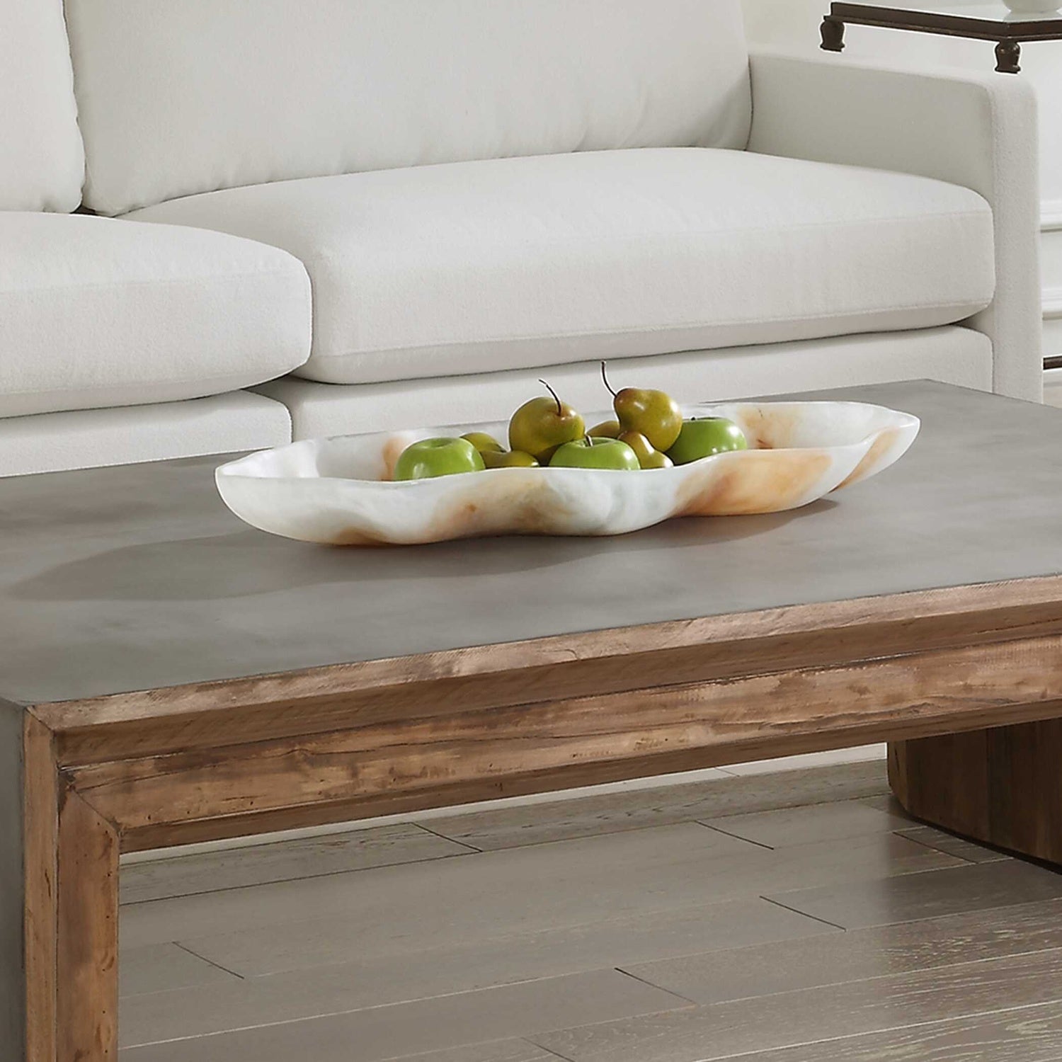 UTTERMOST ORGANIC ELEGANCE WAVY OVAL BOWL - Decorative Accents
