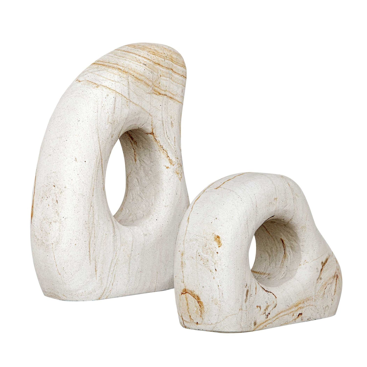 UTTERMOST Flow Outdoor Sculptures Set Of 2 - Decorative Accents