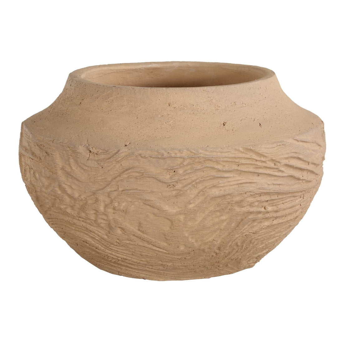 UTTERMOST Sandstone Flow Terracotta Vase - Decorative Accents