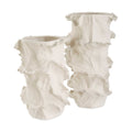 UTTERMOST Ripple Crest Vases Set Of 2 - Decorative Accents
