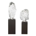 UTTERMOST Crystal Peak Sculptures Set Of 2 - Decorative Accents