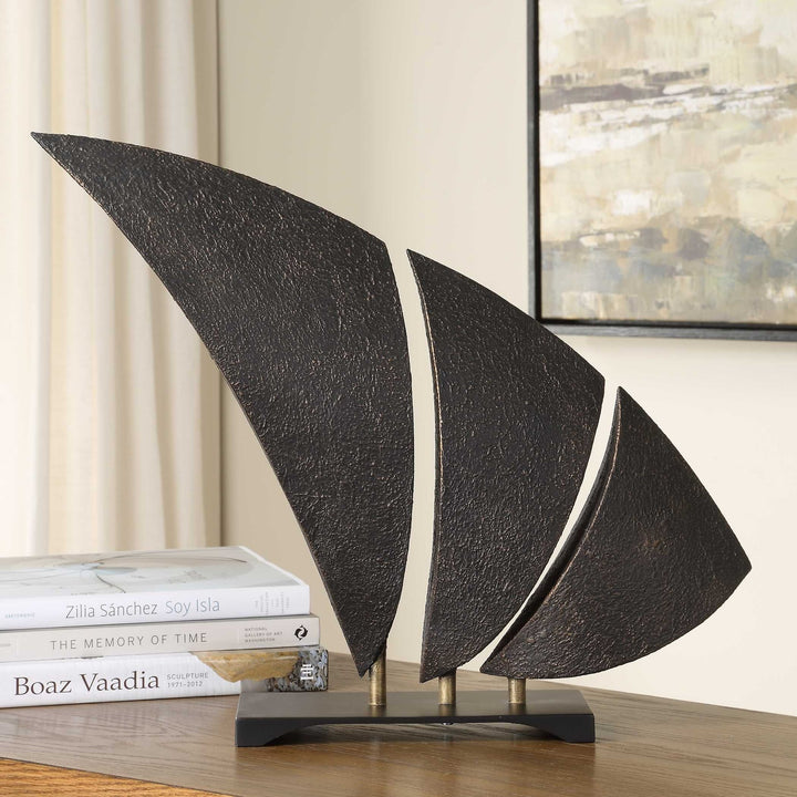 UTTERMOST WIND CREST SCULPTURE - Decorative Accents