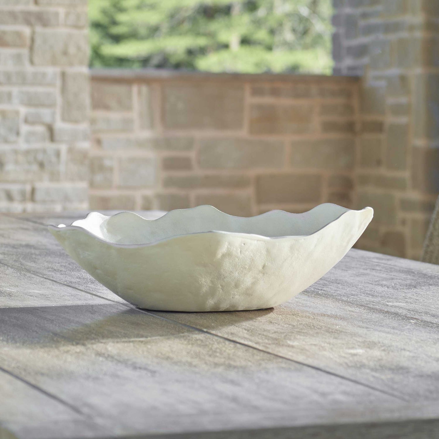 UTTERMOST OBSCURA WARM OUTDOOR BOWL - Decorative Accents