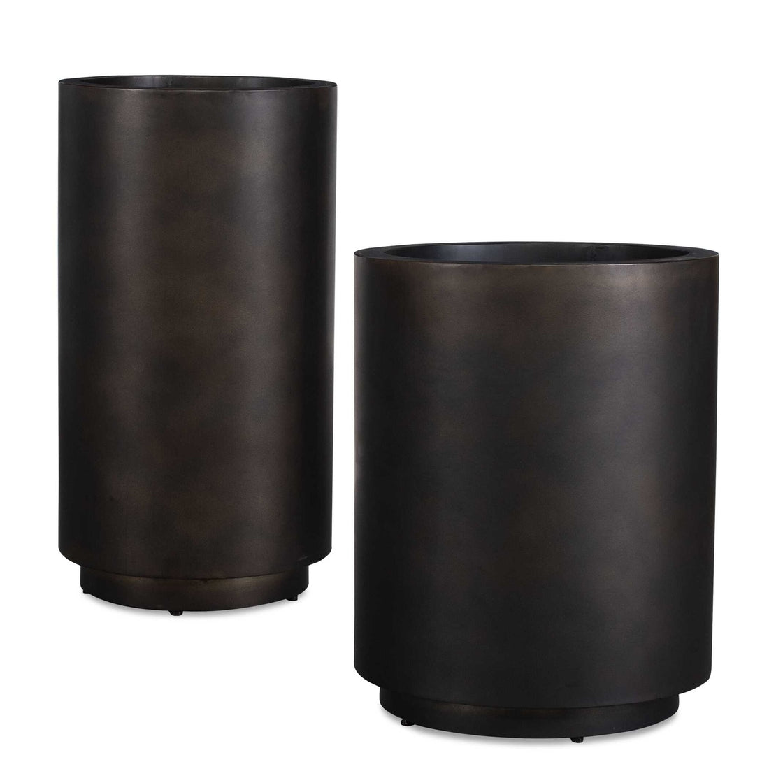 UTTERMOST VOLCAN MATTE OUTDOOR PLANTERS - Decorative Accents