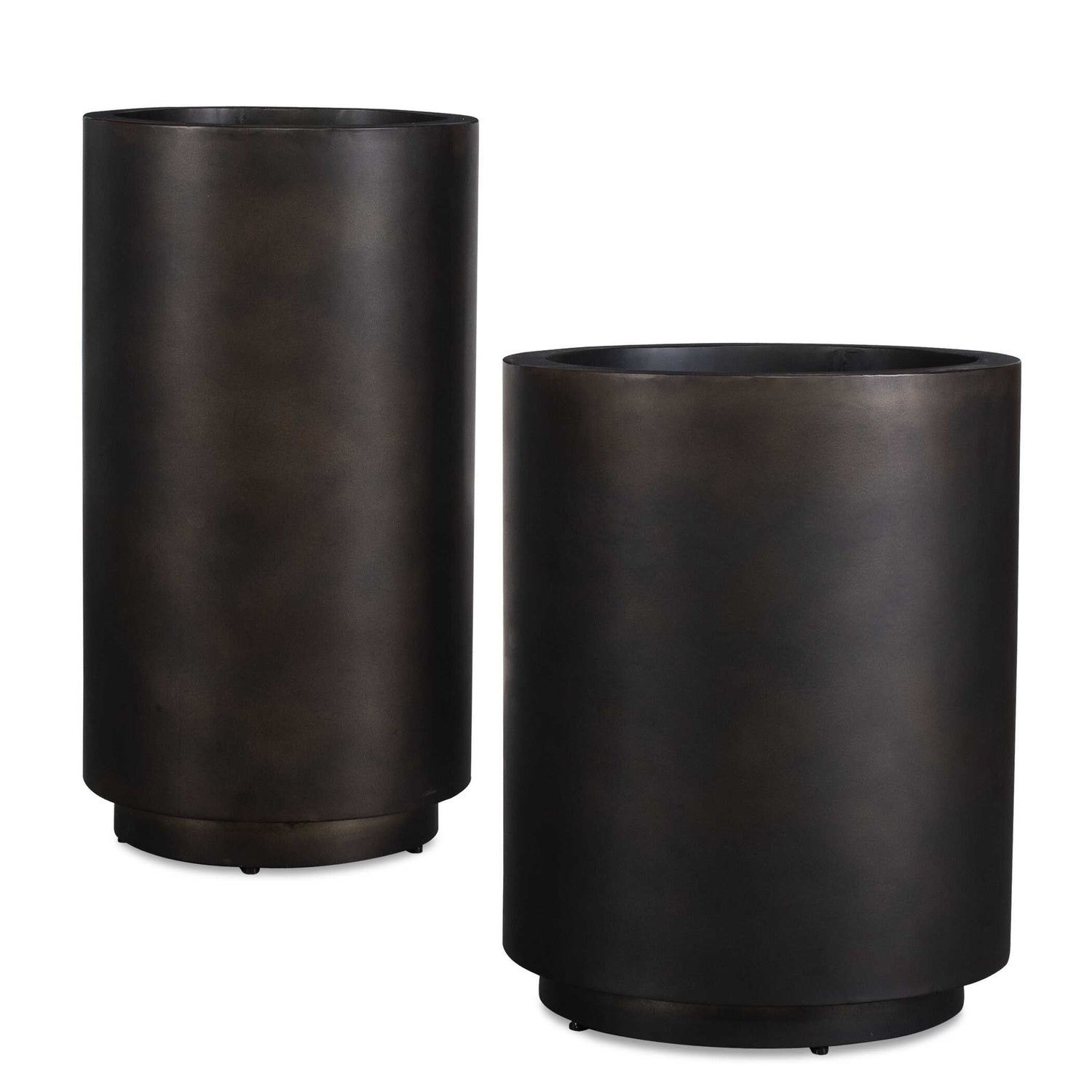 UTTERMOST VOLCAN MATTE OUTDOOR PLANTERS - Decorative Accents
