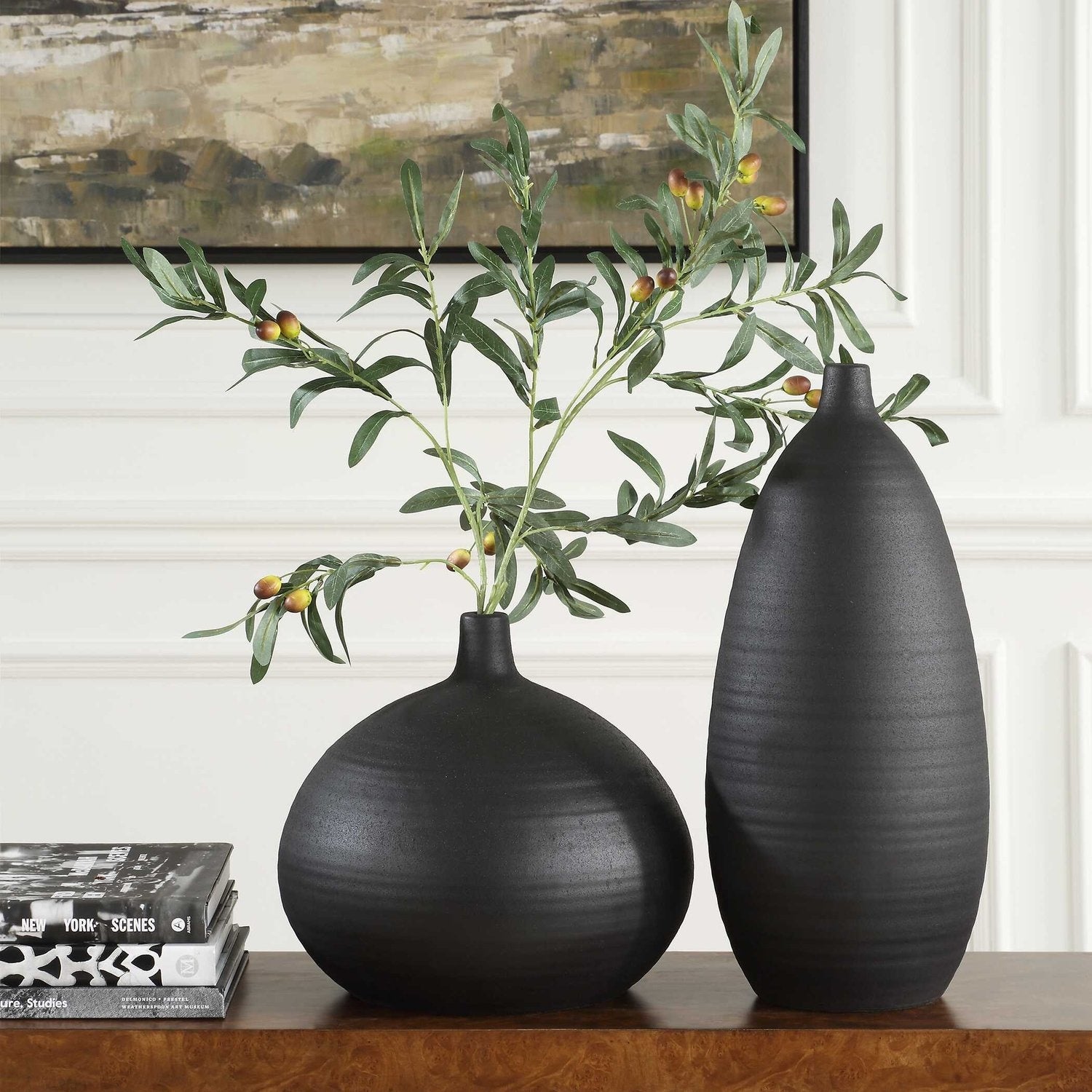 UTTERMOST Bower Vases Set Of 2 - Decorative Accents