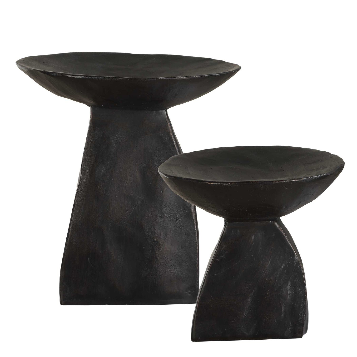 UTTERMOST SHADOW PEDESTAL BOWLS - Decorative Accents