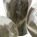 UTTERMOST Earthflow Glazed Outdoor Vases Set Of 3 - Decorative Accents