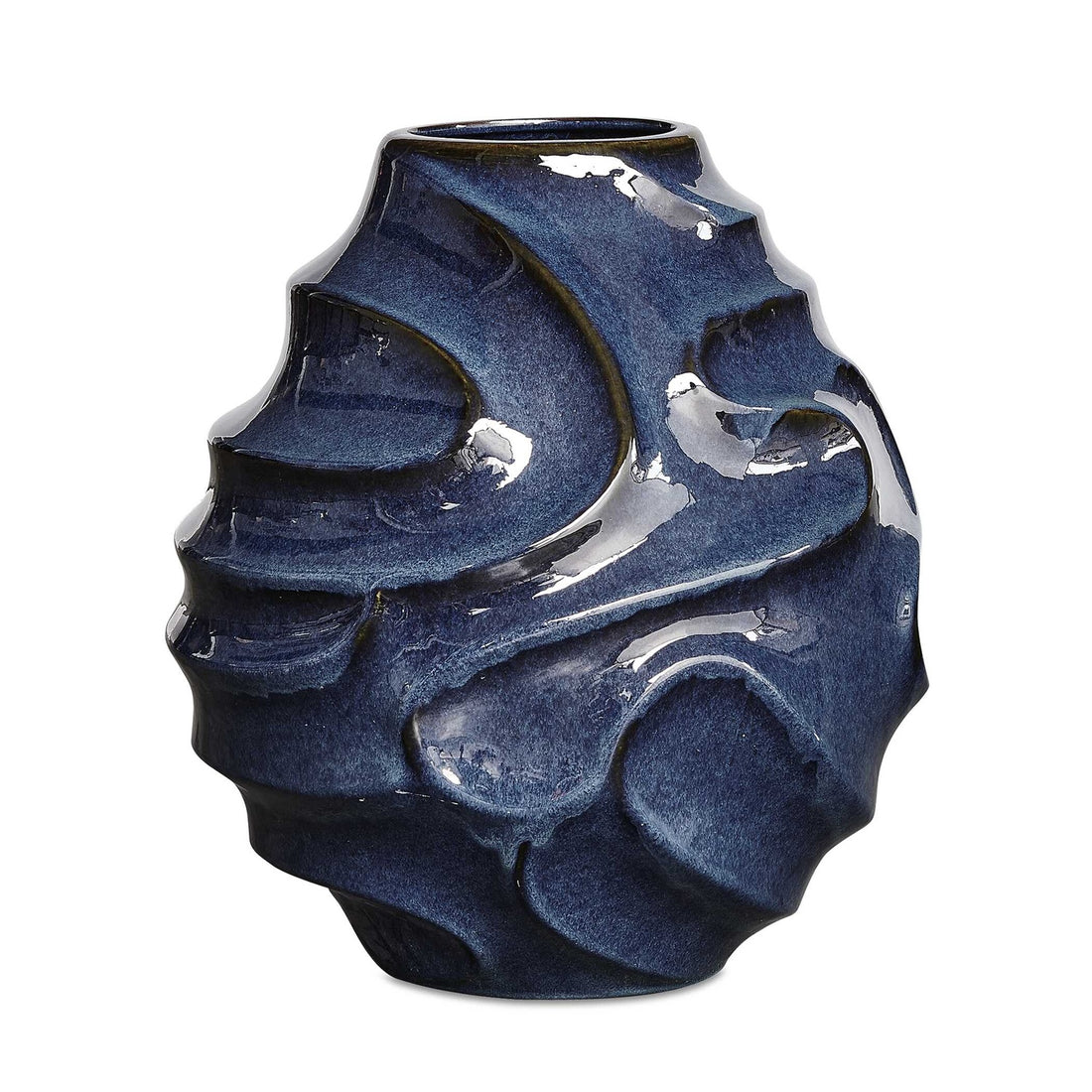 UTTERMOST Helix Swirl Outdoor Vase - Decorative Accents