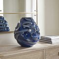 UTTERMOST Helix Swirl Outdoor Vase - Decorative Accents