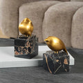 UTTERMOST Finch Bird Figurines Set Of 2 - Decorative Accents