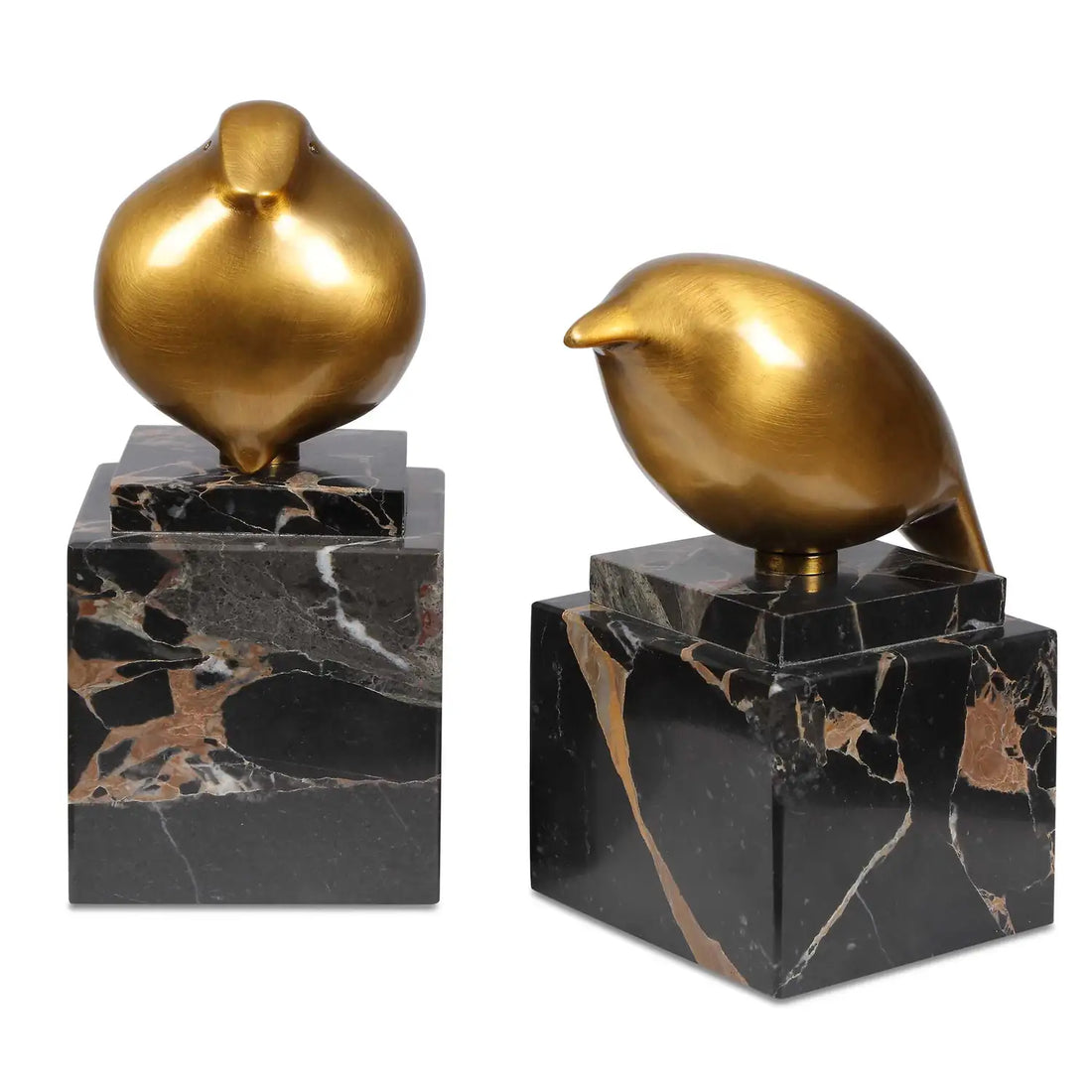 UTTERMOST Finch Bird Figurines Set Of 2 - Decorative Accents