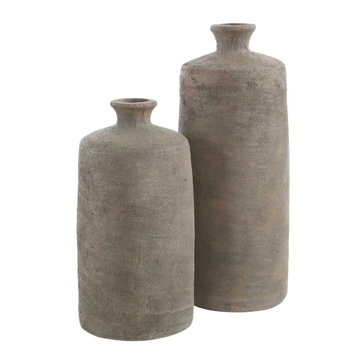 UTTERMOST Terrene Clay Vases S/2 - Decorative Accents