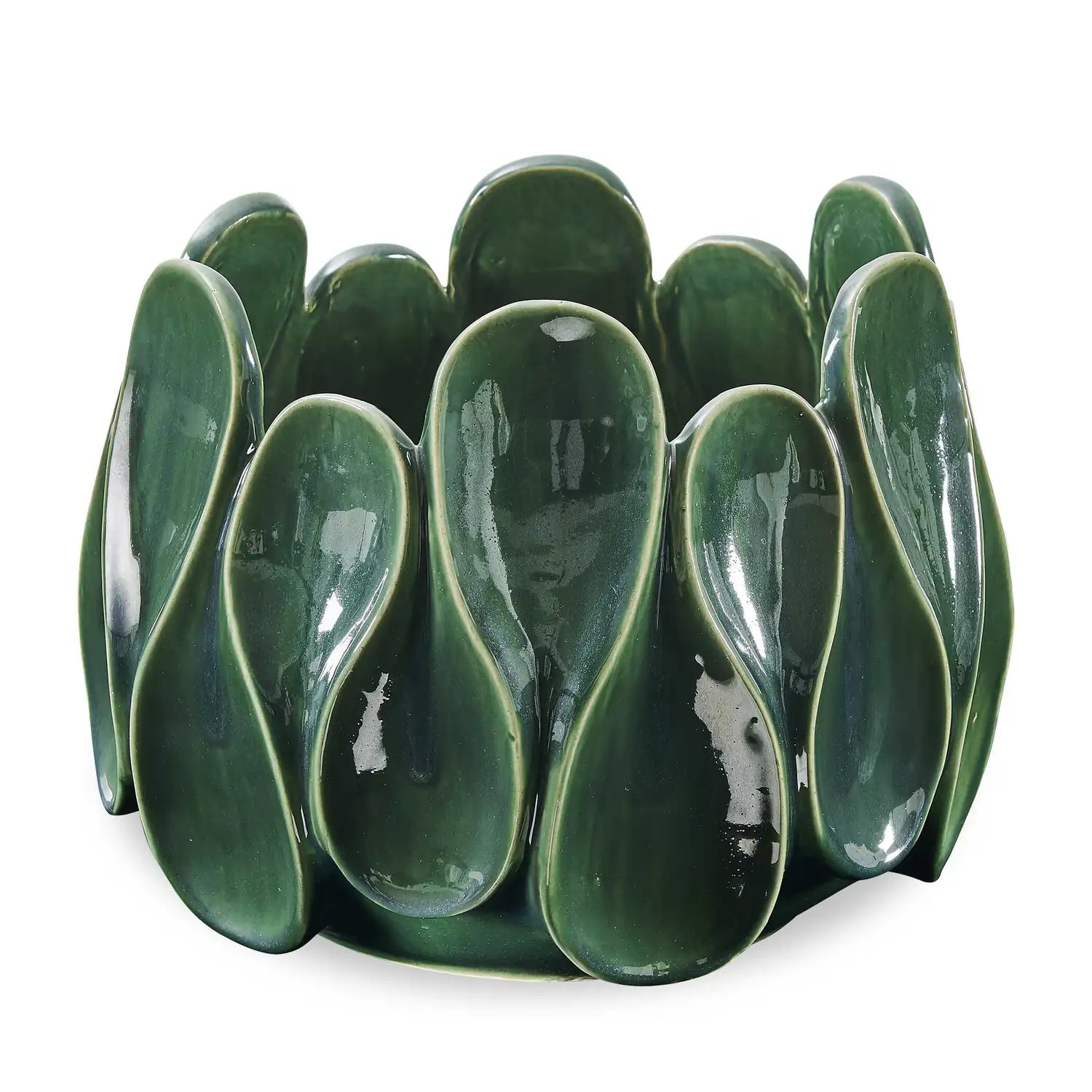 UTTERMOST PETAL PINCH INDOOR-OUTDOOR BOWL - Decorative Accents