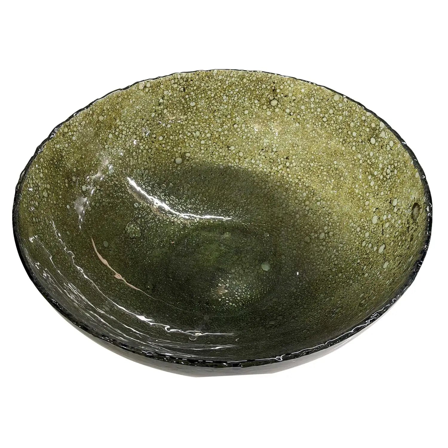 UTTERMOST Veridian Shimmer Earthy Bowl - Decorative Accents