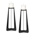 UTTERMOST Columnar Candleholders Set Of 2 - Decorative Accents