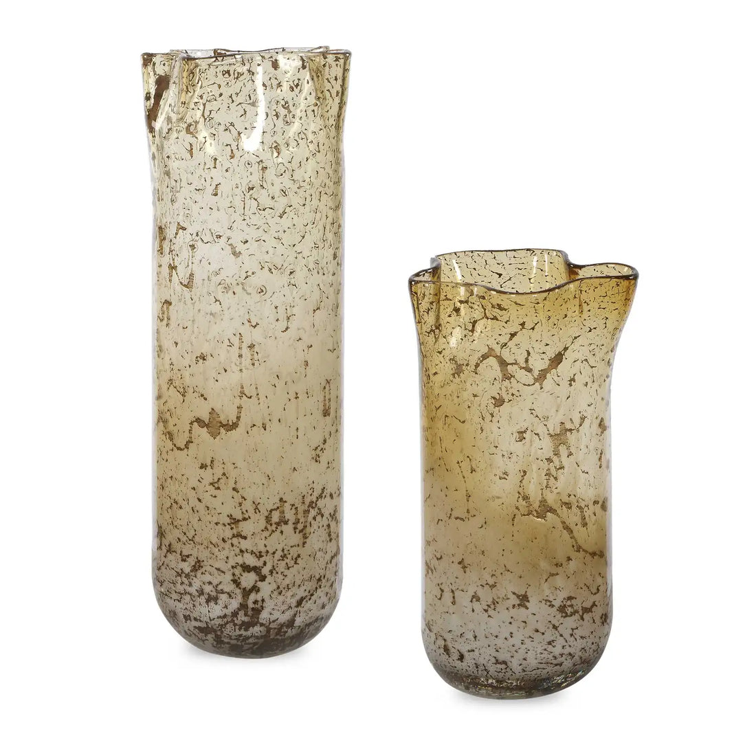 UTTERMOST Rhine Seeded Vases Set Of 2 - Decorative Accents