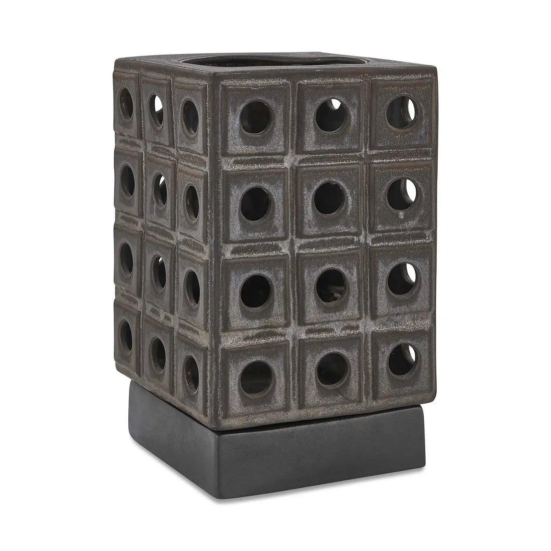 UTTERMOST Lattice Indoor-Outdoor Lantern Candleholder - Decorative Accents