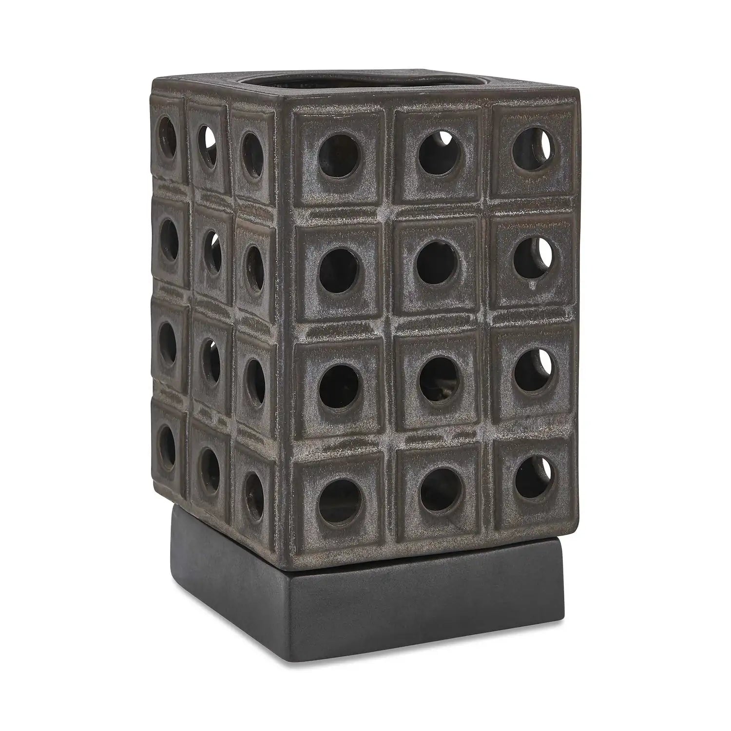 UTTERMOST LATTICE INDOOR-OUTDOOR LANTERN CANDLEHOLDER - Decorative Accents