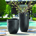 UTTERMOST Komorebi Indoor-Outdoor Vases Set Of 2 - Decorative Accents