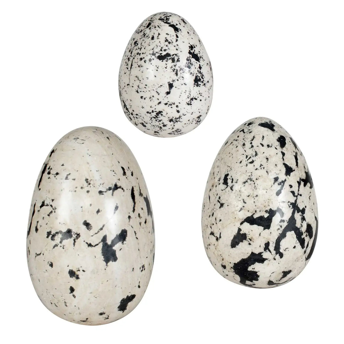 UTTERMOST Nest Trio Indoor-Outdoor Eggs Set Of 3 - Decorative Accents