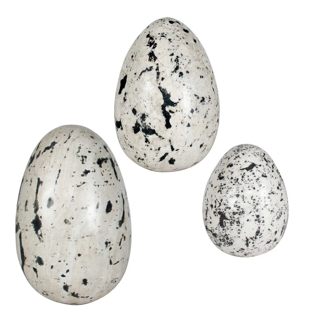 UTTERMOST Nest Trio Indoor-Outdoor Eggs Set Of 3 - Decorative Accents
